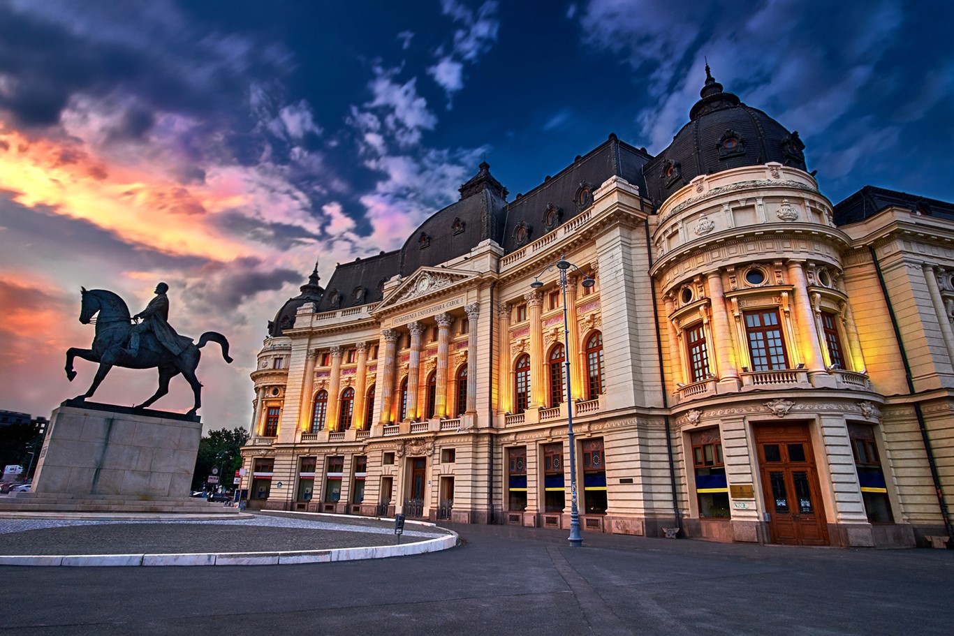 Bucharest after dark