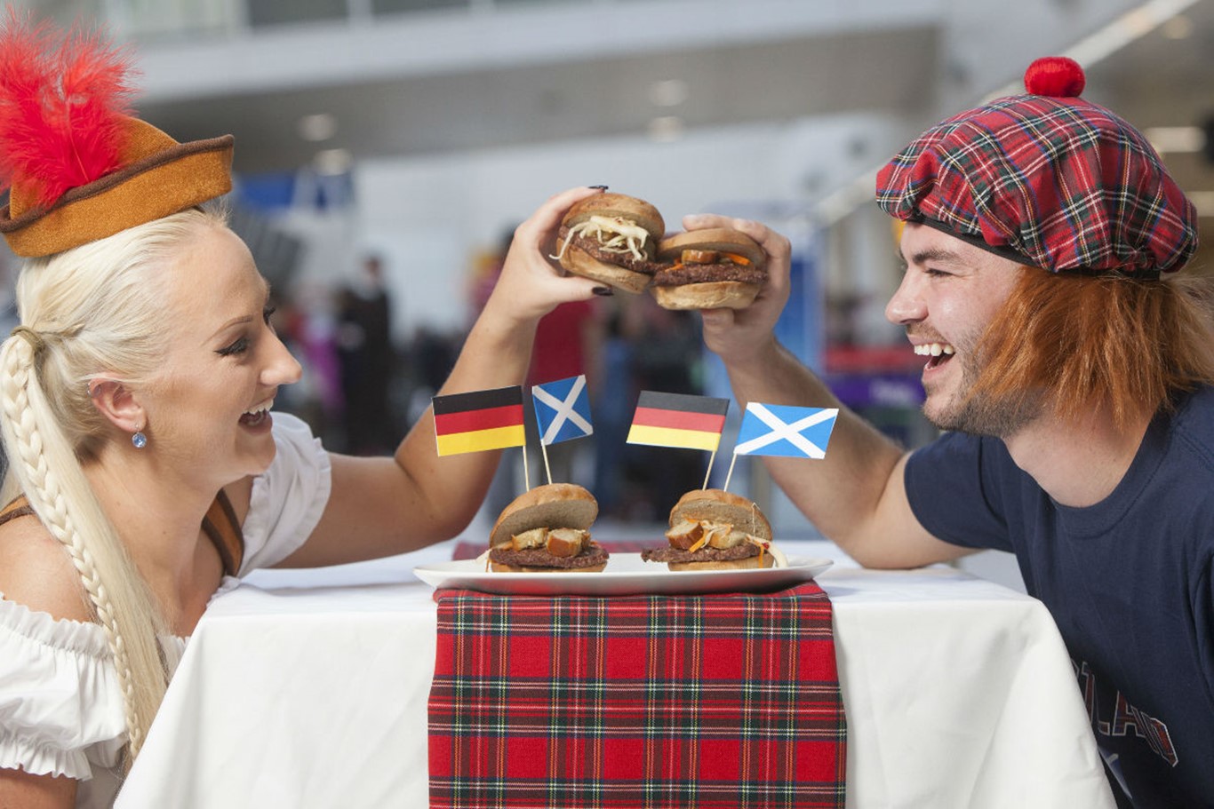 Passengers Munchen Scots-German favourites to celebrate new Glasgow Munich route