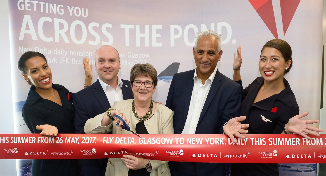 Delta takes flight from Glasgow to New York and beyond