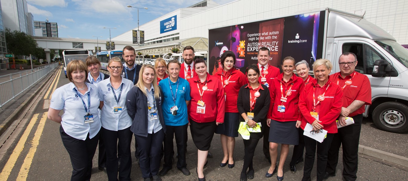 Glasgow first UK airport to host innovative new Autism Reality Experience