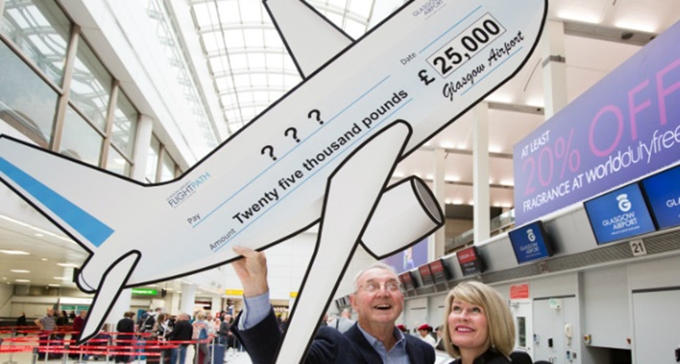 £25,000 support grant on offer from Glasgow Airport's FlightPath Fund