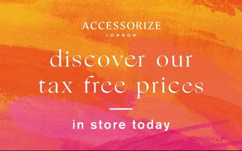 Discover Accessorize's Tax-Free Prices