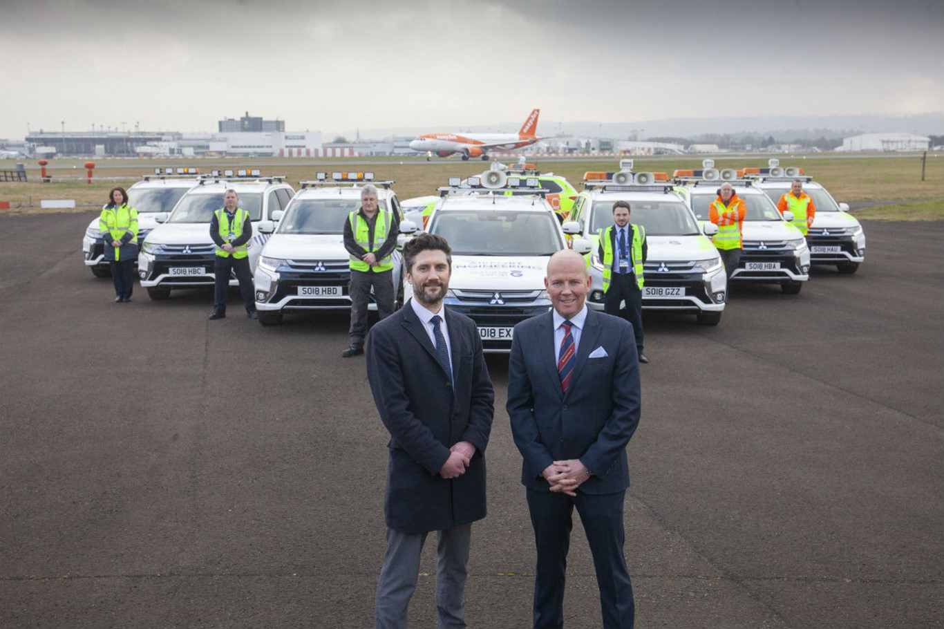 Glasgow Airport introduces fleet of eight greener hybrid vehicles to its operations